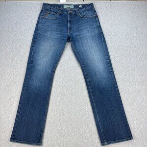 Ariat M5 Legacy Jean Mens 36x36 Straight Leg Blue Stretch Denim Work Durham Wash